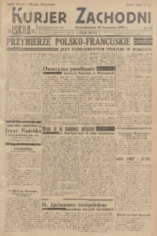 Kurjer Zachodni Iskra. R.25, 1934, nr 110