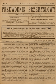 Przewodnik Przemysłowy. R.8, 1903, nr 15