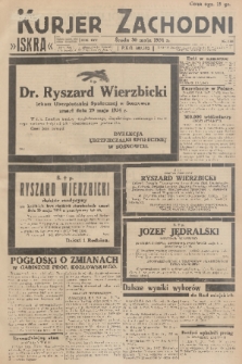 Kurjer Zachodni Iskra. R.25, 1934, nr 146