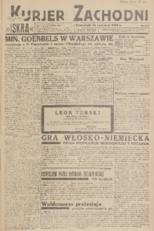 Kurjer Zachodni Iskra. R.25, 1934, nr 161