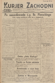 Kurjer Zachodni Iskra. R.25, 1934, nr 165