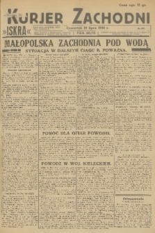 Kurjer Zachodni Iskra. R.25, 1934, nr 195