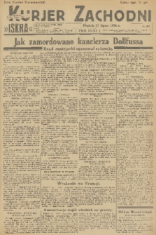 Kurjer Zachodni Iskra. R.25, 1934, nr 203