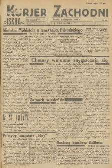 Kurjer Zachodni Iskra. R.25, 1934, nr 208