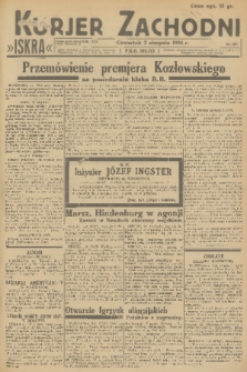 Kurjer Zachodni Iskra. R.25, 1934, nr 209