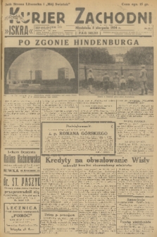 Kurjer Zachodni Iskra. R.25, 1934, nr 212