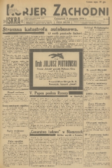 Kurjer Zachodni Iskra. R.25, 1934, nr 216