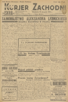 Kurjer Zachodni Iskra. R.25, 1934, nr 219