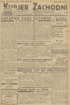 Kurjer Zachodni Iskra. R.25, 1934, nr 226