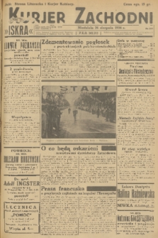 Kurjer Zachodni Iskra. R.25, 1934, nr 233 [po konfiskacie]