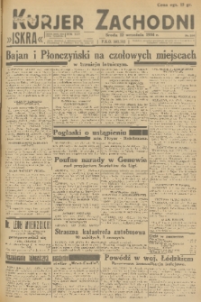 Kurjer Zachodni Iskra. R.25, 1934, nr 250