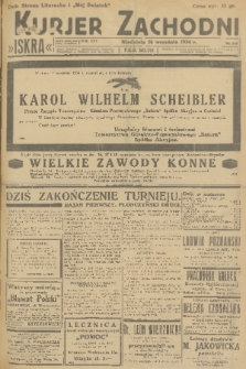 Kurjer Zachodni Iskra. R.25, 1934, nr 254