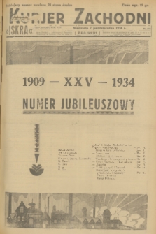 Kurjer Zachodni Iskra. R.25, 1934, nr 275