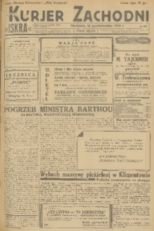 Kurjer Zachodni Iskra. R.25, 1934, nr 282