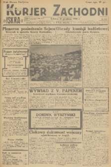 Kurjer Zachodni Iskra. R.25, 1934, nr 343