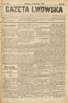 Gazeta Lwowska. 1896, nr 205