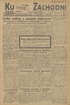 Kurjer Zachodni Iskra. R.28, 1937, nr 34