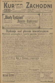 Kurjer Zachodni Iskra. R.28, 1937, nr 38