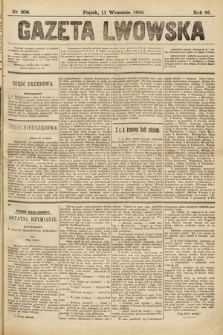 Gazeta Lwowska. 1896, nr 208