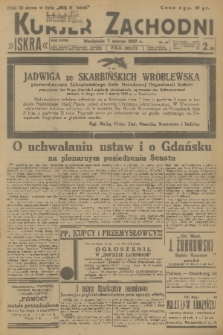 Kurjer Zachodni Iskra. R.28, 1937, nr 66