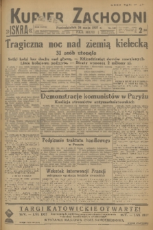 Kurjer Zachodni Iskra. R.28, 1937, nr 140