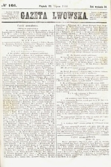 Gazeta Lwowska. 1864, nr 166