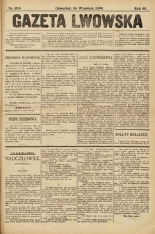 Gazeta Lwowska. 1896, nr 219