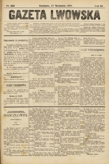 Gazeta Lwowska. 1896, nr 222