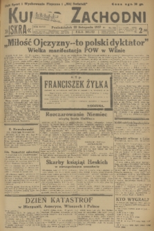 Kurjer Zachodni Iskra. R.28, 1937, nr 321