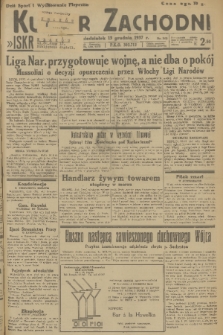 Kurjer Zachodni Iskra. R.28, 1937, nr 342
