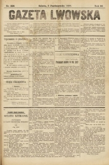 Gazeta Lwowska. 1896, nr 226
