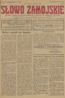 Słowo Zamojskie : tygodnik, poświęcony sprawom społecznym i gospodarczym, naukowym i literackim. R.2, 1930, nr 36