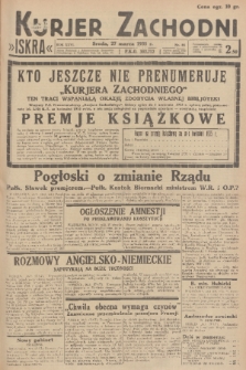 Kurjer Zachodni Iskra. R.26, 1935, nr 85
