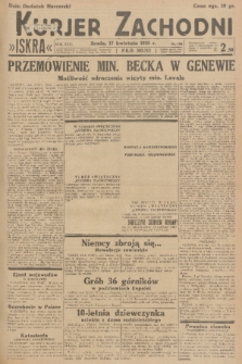 Kurjer Zachodni Iskra. R.26, 1935, nr 106 + dod.