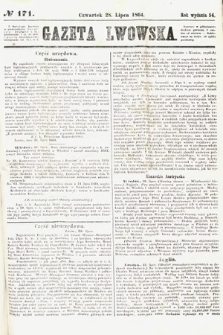 Gazeta Lwowska. 1864, nr 171