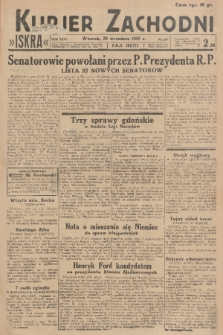 Kurjer Zachodni Iskra. R.26, 1935, nr 261