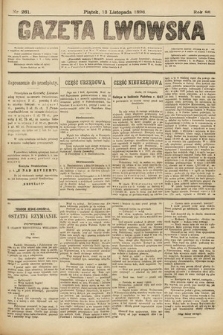 Gazeta Lwowska. 1896, nr 261