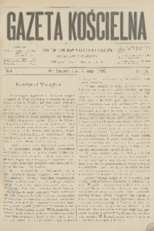 Gazeta Kościelna : pismo poświęcone sprawom kościelnym i społecznym : organ duchowieństwa. R.1, 1893, nr 14