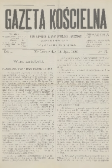 Gazeta Kościelna : pismo poświęcone sprawom kościelnym i społecznym : organ duchowieństwa. R.1, 1893, nr 24