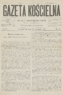 Gazeta Kościelna : pismo poświęcone sprawom kościelnym i społecznym : organ duchowieństwa. R.1, 1893, nr 35