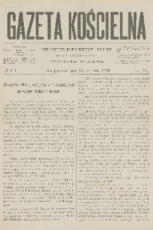 Gazeta Kościelna : pismo poświęcone sprawom kościelnym i społecznym : organ duchowieństwa. R.1, 1893, nr 46