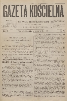 Gazeta Kościelna : pismo poświęcone sprawom kościelnym i społecznym : organ duchowieństwa. R.2, 1894, nr 40