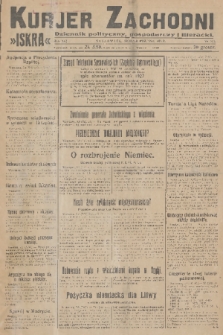 Kurjer Zachodni Iskra : dziennik polityczny, gospodarczy i literacki. R.17, 1926, nr 205