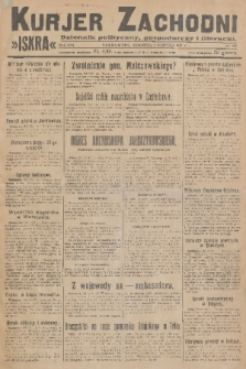 Kurjer Zachodni Iskra : dziennik polityczny, gospodarczy i literacki. R.17, 1926, nr 206