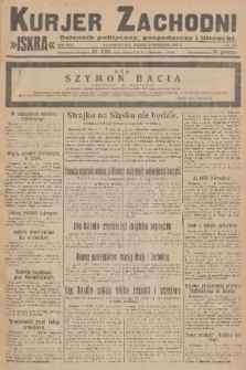 Kurjer Zachodni Iskra : dziennik polityczny, gospodarczy i literacki. R.17, 1926, nr 207