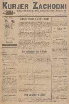 Kurjer Zachodni Iskra : dziennik polityczny, gospodarczy i literacki. R.17, 1926, nr 210