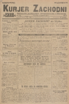 Kurjer Zachodni Iskra : dziennik polityczny, gospodarczy i literacki. R.17, 1926, nr 218
