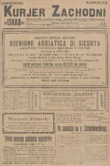 Kurjer Zachodni Iskra : dziennik polityczny, gospodarczy i literacki. R.17, 1926, nr 228