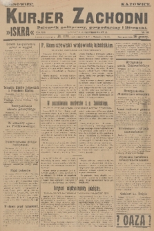 Kurjer Zachodni Iskra : dziennik polityczny, gospodarczy i literacki. R.17, 1926, nr 246