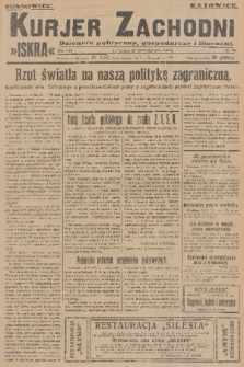 Kurjer Zachodni Iskra : dziennik polityczny, gospodarczy i literacki. R.17, 1926, nr 249